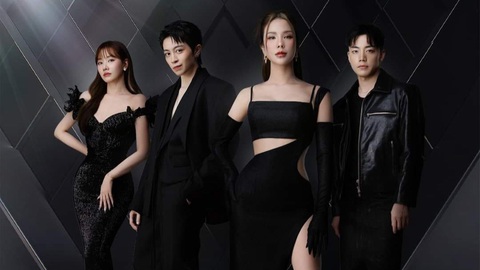Hari Won làm giám khảo show vũ đạo nhận bão phản ứng- Ảnh 1. Bốn nhân vật trên poster chính thức của Street Woman Fighter bản Việt gồm Hari Won, Gil Lê, Diệp Lâm Anh và vũ công Wootae. Hari Won bị phản ứng vì thiếu chuyên môn về vũ đạo