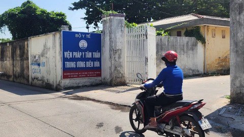 Đã bắt 15 người vụ án tại Viện Pháp y tâm thần trung ương Biên Hòa- Ảnh 1. Viện Pháp y tâm thần trung ương Biên Hòa thuộc Bộ Y tế - Ảnh: H.M.