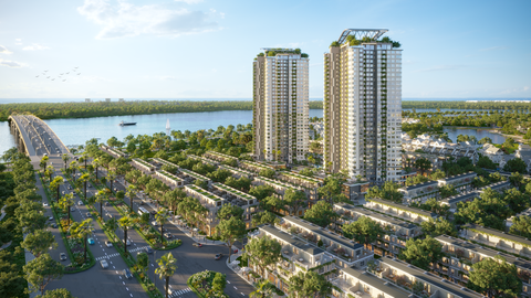 Trải nghiệm sống trong 'biệt thự trên cao' tại Seaview Residences- Ảnh 2. Seaview Residences gồm 2 tòa tháp cao 30 tầng