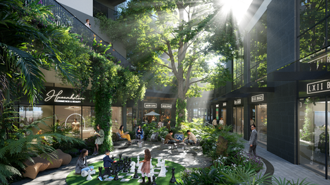 Trải nghiệm sống trong 'biệt thự trên cao' tại Seaview Residences- Ảnh 4. Không gian xanh kích thích cư dân vận động