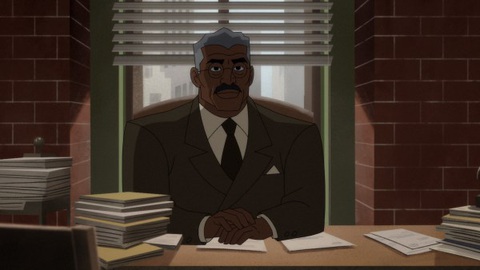 Batman quay lại màn ảnh với phim hoạt hình mới- Ảnh 5. Nhân vật Uỷ viên Jim Gordon.