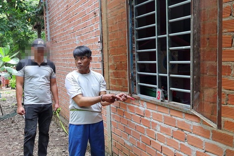 Nghi phạm cướp tài sản, hiếp dâm bé gái 10 tuổi bị bắt sau 2 tuần lẩn trốn- Ảnh 1. Nguyễn An Bình - nghi phạm cướp tài sản, hiếp dâm trẻ em - bị bắt sau gần hai tuần lẩn trốn - Ảnh: A.B.