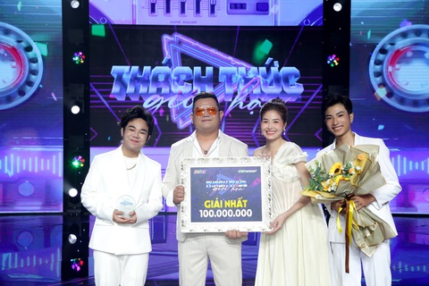 Đặc sắc và hài hước, đội producer Tuấn Mario đăng quang 'Thách thức giới hạn 2024'- Ảnh 5. Giải nhất Thách thức giới hạn mùa đầu tiên thuộc đội producer Tuấn Mario với phần thưởng 100 triệu đồng.