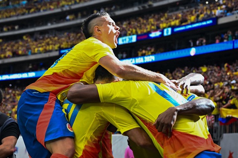 Máy tính soi tỉ số Copa America 2024: Argentina đánh bại Colombia- Ảnh 2. Tuyển Colombia được dự đoán khó tạo bất ngờ trước Argentina - Ảnh: REUTERS