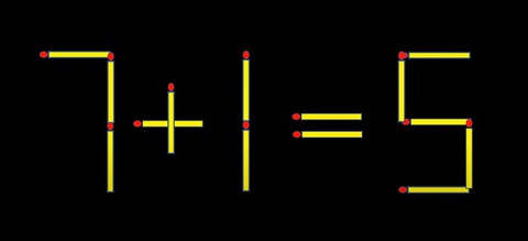 Thử tài IQ: Di chuyển hai que diêm để 0-3=7 thành phép tính đúng- Ảnh 5.