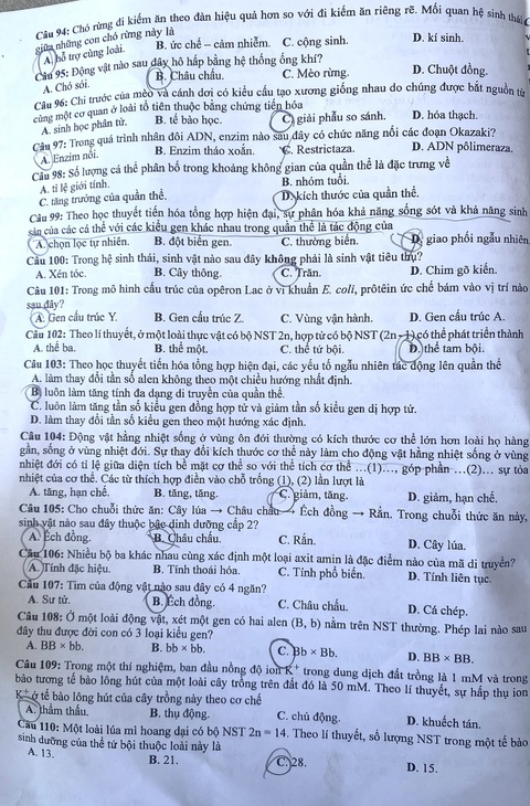 AI giải đề thi môn sinh học THPT 2024, mời bạn đọc tham khảo- Ảnh 2. AI giải đề thi môn sinh học THPT 2024, mời bạn đọc tham khảo- Ảnh 2.