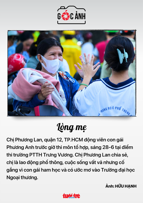 Tin tức sáng 29-6: Các chính sách bảo hiểm y tế mới từ ngày 1-7; Hòa Phát bị xử phạt- Ảnh 8. Lòng mẹ - Ảnh: HỮU HẠNH