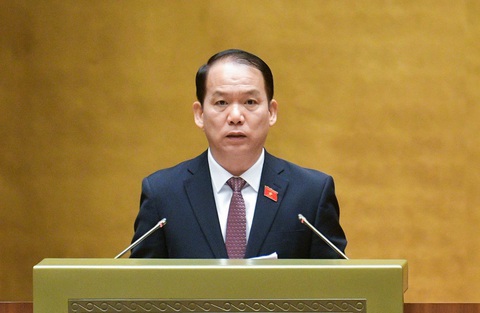 Quốc hội thông qua Luật Thủ đô sửa đổi, cho phép Hà Nội cắt điện, nước với công trình vi phạm- Ảnh 3. Ông Hoàng Thanh Tùng - Ảnh: Media Quốc hội