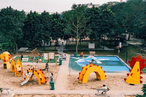 Cộng đồng Hi Green chung tay biến bờ kè thành công viên sinh thái- Ảnh 5. Cộng đồng Hi Green chung tay biến bờ kè thành công viên sinh thái- Ảnh 5.