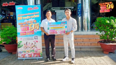 Giải nhất 1 tỉ đồng từ Hảo Hảo gọi tên 2 khách hàng tại TP.HCM và Đà Nẵng- Ảnh 4. Hàng chục khách hàng may mắn khác đã trúng giải nhì 50 triệu đồng từ Hảo Hảo