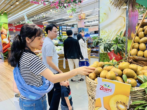 Cả gia đình cùng sống xanh- Ảnh 3. Siêu quả kiwi New Zealand ngọt thơm với giá ưu đãi chỉ từ 125.900đ/kg Hồng Châu - Ảnh: Hồng Châu