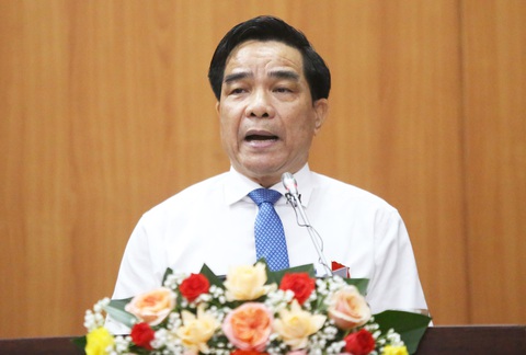 Quảng Nam vượt qua khó khăn, thách thức- Ảnh 1. Ông Lê Văn Dũng - phó bí thư thường trực Tỉnh ủy Quảng Nam - Ảnh: LÊ TRUNG