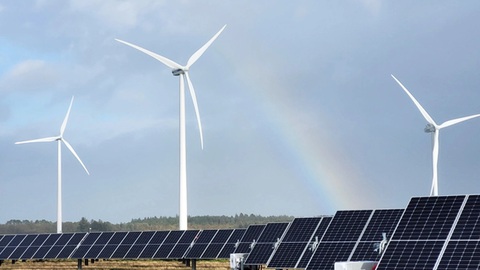 Đan Mạch hiến kế giúp Việt Nam đạt Net Zero- Ảnh 3. Công viên năng lượng tái tạo Holmen ở Đan Mạch - Ảnh: European Energy