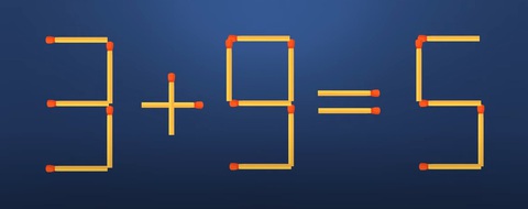 Thử tài IQ: Di chuyển một que diêm để 8+3=3 thành phép tính đúng- Ảnh 3.