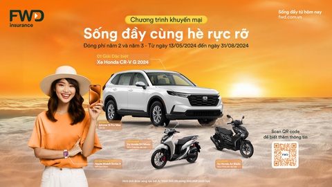 Duy trì bảo vệ, nhận quà hấp dẫn cùng bảo hiểm FWD- Ảnh 1. Duy trì bảo vệ, nhận quà hấp dẫn cùng bảo hiểm FWD- Ảnh 1.