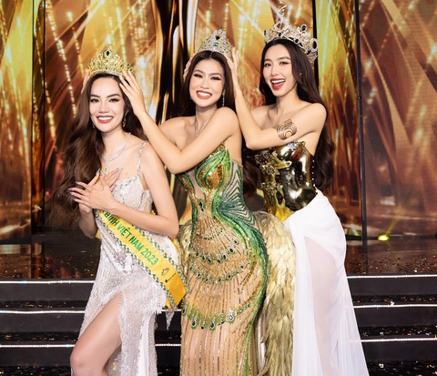 Lạ lùng Miss Grand Vietnam 2024 đi tìm người đẹp... biết hát- Ảnh 3. Ba hoa hậu Miss Grand Vietnam tiền nhiệm sẽ làm giám khảo tìm cô gái kế vị