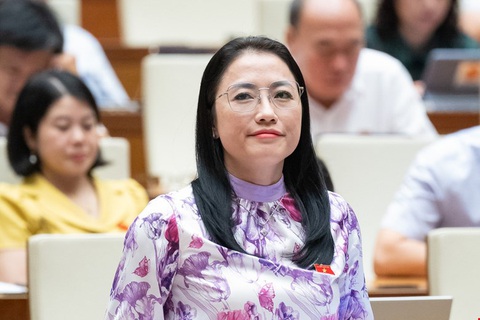 Đại biểu Quốc hội đề nghị có các biện pháp khả thi, tránh oan sai khi quản lý dao có tính sát thương- Ảnh 2. Đại biểu Trần Khánh Thu - Ảnh: QUOCHOI.VN