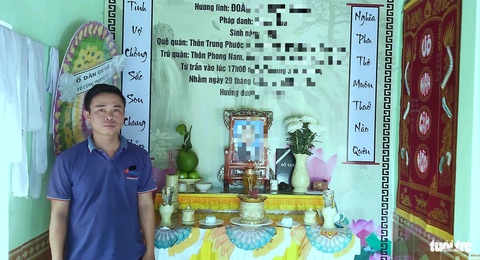 Người phụ nữ chết vì tai nạn có nồng độ cồn trong máu: luật sư hỗ trợ pháp lý miễn phí- Ảnh 1. Anh Hà đề nghị làm rõ vì sao vợ anh có nồng độ cồn và hàm lượng 241mg/100ml - Ảnh: ĐOÀN CƯỜNG
