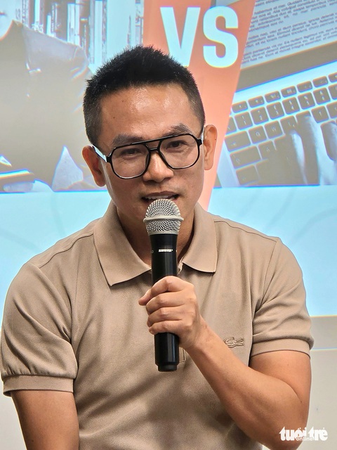Nhà phê bình Lê Hồng Lâm nhiều lần tạo tranh luận trên mạng xã hội với các nhận định của anh về phim Việt - Ảnh: MI LY Nhà phê bình Lê Hồng Lâm nhiều lần tạo tranh luận trên mạng xã hội với các nhận định của anh về phim Việt - Ảnh: MI LY