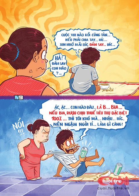 Vợ bắt quả tang ông chồng đang... 'đắm say'- Ảnh 1. Ông chồng đầu gối tay ấp bấy lâu nay tự nhiên giở chứng