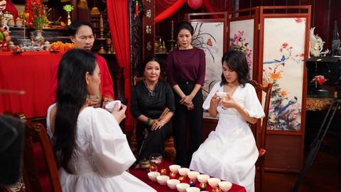 Cảnh trong phim Dâu hào môn - Ảnh: ĐPCC Cảnh trong phim Dâu hào môn - Ảnh: ĐPCC