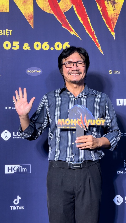 Dàn sao đổ bộ thảm đỏ ra mắt phim Móng vuốt- Ảnh 7. NSƯT Công Ninh