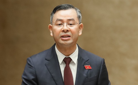 Hôm nay, Tổng Kiểm toán Ngô Văn Tuấn và Bộ trưởng Nguyễn Văn Hùng trả lời chất vấn- Ảnh 1. Tổng Kiểm toán Nhà nước Ngô Văn Tuấn - Ảnh: GIA HÂN
