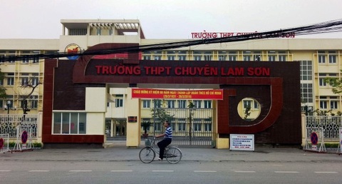 Sau phúc khảo, điểm của thí sinh thi vào trường chuyên Lam Sơn tăng từ 1 lên 9- Ảnh 1. Trường THPT chuyên Lam Sơn, Thanh Hóa - Ảnh: CTV