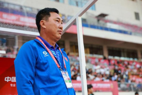HLV Hứa Hiền Vinh: U19 Việt Nam thua chiều cao, nỗ lực tìm thế hệ mới có thể hình cao hơn- Ảnh 1. HLV U19 Việt Nam - ông Hứa Hiền Vinh - Ảnh: 163COM