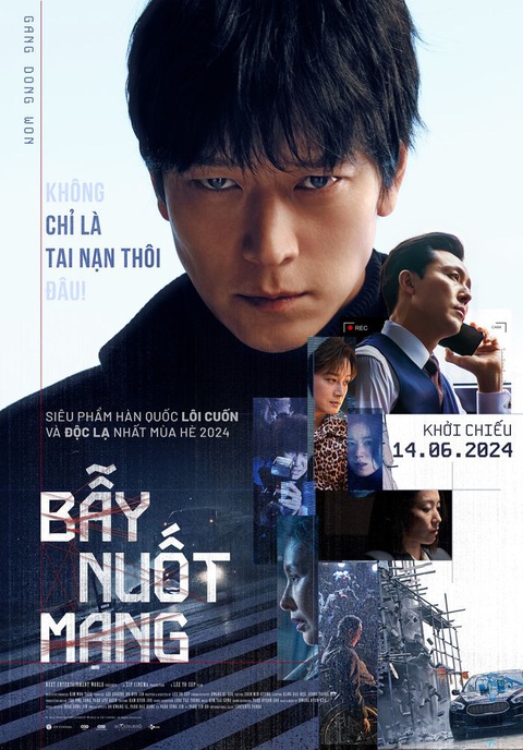 Gang Dong Won hóa sát thủ lạnh lùng trong Bẫy nuốt mạng- Ảnh 5. Poster chính thức của Bẫy nuốt mạng.