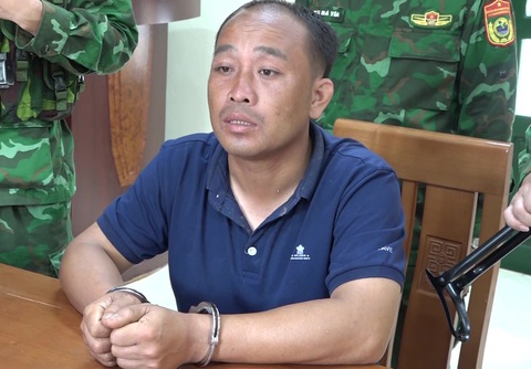 Bắt một người Lào vận chuyển 24.000 viên ma túy tổng hợp- Ảnh 1. Nghi phạm Thạo Cù Lo Xay Tụa - Ảnh: Bộ đội biên phòng Thanh Hóa cung cấp
