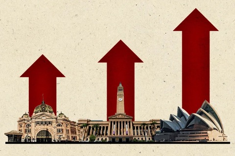 Giá nhà ở Úc tăng lên mức kỷ lục- Ảnh 1. Vẫn còn một kỷ lục giá nhà khác ngoài Sydney, và Brisbane đã vượt qua Melbourne - Ảnh: The Sydney Morning Herald