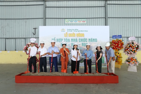 Trường CĐ Kỹ thuật - Công nghệ Bách Khoa xây dựng tổ hợp 3 tòa nhà chức năng- Ảnh 2. Trường CĐ Kỹ thuật - Công nghệ Bách Khoa xây dựng tổ hợp 3 tòa nhà chức năng- Ảnh 2.
