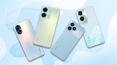Tắt sóng 2G, cơ hội nào cho người dùng điện thoại ‘cục gạch’?- Ảnh 3. Cả bốn đại diện Oppo, Xiaomi, Realme và Vivo đều có những mẫu smartphone đình đám ở phân khúc trên dưới 3 triệu đồng