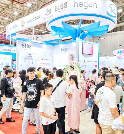 Gian hàng TNCL nhận được nhiều sự quan tâm tại VietBaby Fair 2024- Ảnh 2. Gian hàng TNCL nhận được nhiều sự quan tâm tại VietBaby Fair 2024- Ảnh 2.