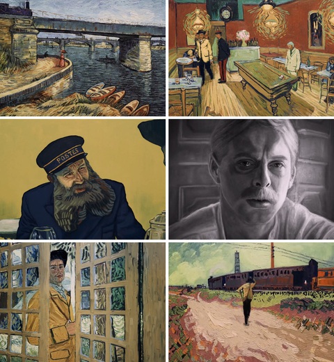 Hoạt hình từ tranh sơn dầu đầu tiên về Vincent van Gogh- Ảnh 3. Loving Vincent đã nhận được đánh giá cao từ cả giới phê bình và khán giả. Bộ phim được đề cử cho Giải Oscar ở hạng mục phim hoạt hình xuất sắc nhất năm 2018 và giành được nhiều giải thưởng quốc tế.