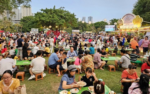 Saigontourist Group đẩy mạnh quảng bá ẩm thực Việt- Ảnh 2. Lễ hội Văn hóa Ẩm thực, Món ngon Saigontourist Group 2024 đã tiếp đón, phục vụ hơn 60.000 lượt khách