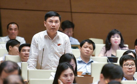 Đại biểu hỏi bộ trưởng: Giải pháp nào để Việt Nam vượt Thái Lan về du lịch?- Ảnh 9. Đại biểu Lê Hoàng Anh (Gia Lai) - Ảnh: GIA HÂN
