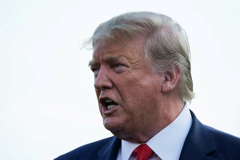 Bang Georgia hoãn phiên tòa hình sự vụ ông Trump ‘can thiệp bầu cử’- Ảnh 1. Cựu tổng thống Donald Trump - Ảnh: REUTERS