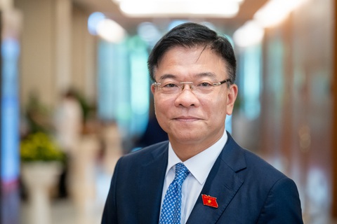 Phân công lại lĩnh vực phụ trách của các phó thủ tướng- Ảnh 1. Tân Phó thủ tướng Lê Thành Long - Ảnh: Quochoi.vn