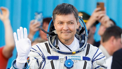 Phi hành gia Nga Oleg Kononenko - Ảnh: REUTERS Phi hành gia Nga Oleg Kononenko - Ảnh: REUTERS