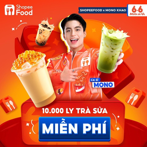 Đừng bỏ lỡ sự kiện ‘6.6 Muốn Ăn Gì, ShopeeFood x MONO Khao’- Ảnh 5. Đừng bỏ lỡ sự kiện ‘6.6 Muốn Ăn Gì, ShopeeFood x MONO Khao’- Ảnh 5.