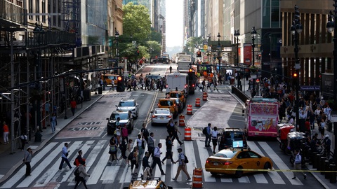 New York dừng thu phí tắc nghẽn- Ảnh 1. New York dừng thu phí tắc nghẽn - Ảnh minh họa: Axios