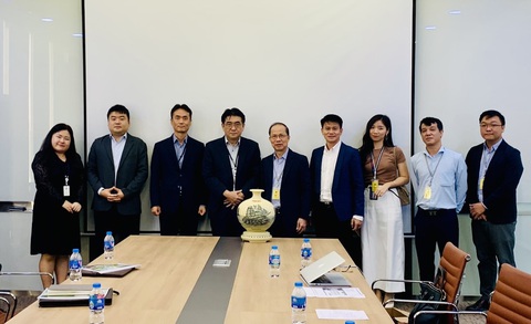 Đại sứ quán Hàn Quốc ủng hộ báo Tuổi Trẻ tổ chức Vietnam Phở Festival tại Seoul- Ảnh 2. Đại diện báo Tuổi Trẻ và Đại sứ quán Hàn Quốc tại cuộc làm việc về Vietnam Phở Festival 2024 - Ảnh: D.L