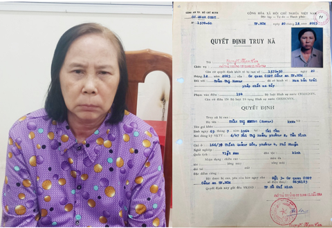 Người phụ nữ trốn truy nã đặc biệt nguy hiểm suốt 21 năm- Ảnh 1. Người phụ nữ trốn truy nã đặc biệt nguy hiểm suốt 21 năm - Ảnh: TIẾN VĂN