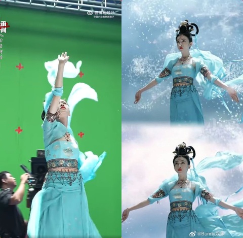 Ngô Cẩn Ngôn không hiểu vì sao nữ chính 'Mặc vũ vân gian' phải... bay lên- Ảnh 4. Hài hước khi chính Ngô Cẩn Ngôn cảm thấy khó hiểu dụng ý của đạo diễn khi yêu cầu cô diễn cảnh bay lên