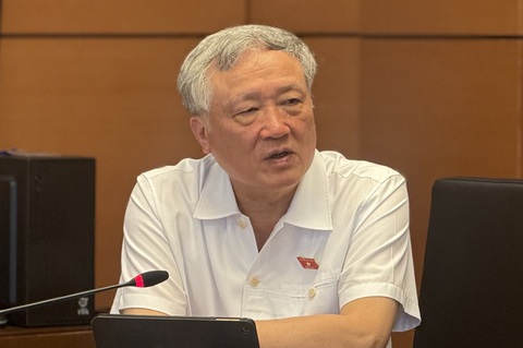 Chánh án Nguyễn Hòa Bình: Hạn chế mức tối đa các cháu phải vào trại- Ảnh 1. Chánh án Nguyễn Hòa Bình - Ảnh: GIA HÂN