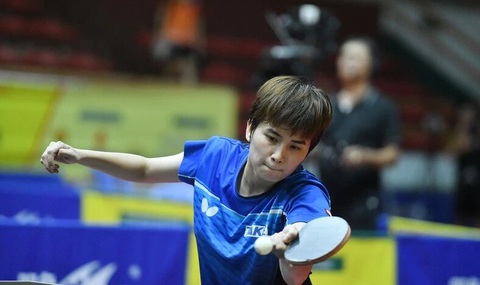 Nguyễn Khoa Diệu Khánh, Nguyễn Anh Tú vô địch các nội dung đơn Giải bóng bàn quốc gia 2024- Ảnh 1. Nguyễn Khoa Diệu Khánh vượt qua đối thủ cùng đơn vị Nguyễn Bạch Thanh Thư để vô địch - Ảnh: BTC