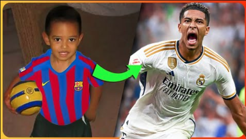 Sao Real Madrid Jude Bellingham từng ước được khoác áo Barca- Ảnh 1. Jude Bellingham của Real Madrid từng ước được khoác áo Barca