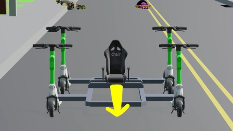 Ô tô tự chế từ 4 chiếc scooter điện quá độc đáo, đi đường ai cũng phải ngoái nhìn- Ảnh 6. Ý tưởng xây dựng